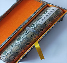 长阳书画装裱案例